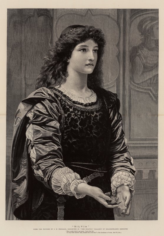 Silvia alkotó: Charles Edward Perugini