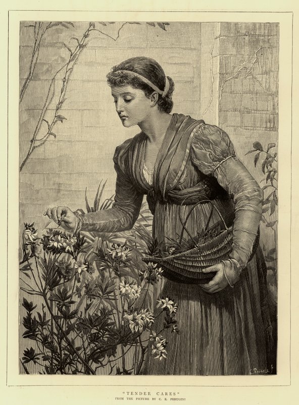 Tender Cares alkotó: Charles Edward Perugini