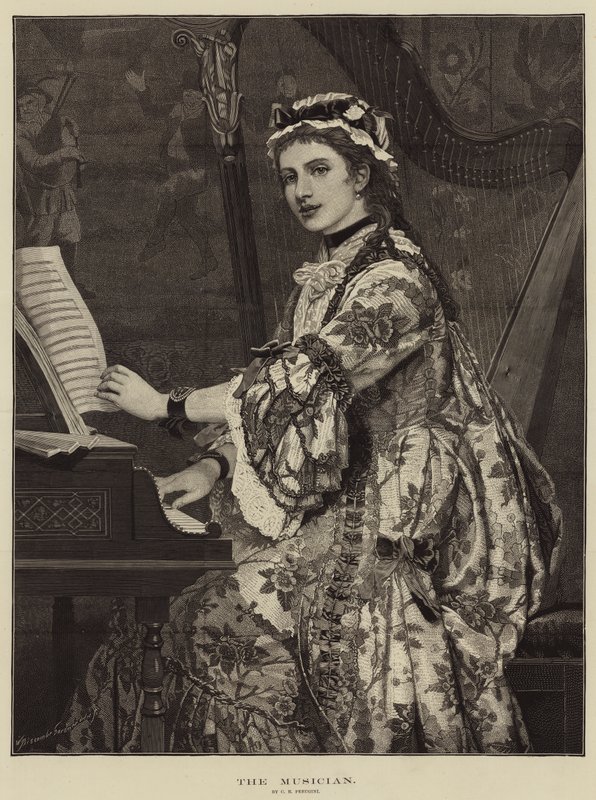 A Zenész alkotó: Charles Edward Perugini