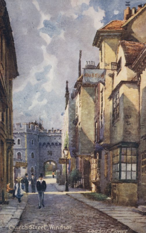 Church Street, Windsor alkotó: Charles Edwin Flower
