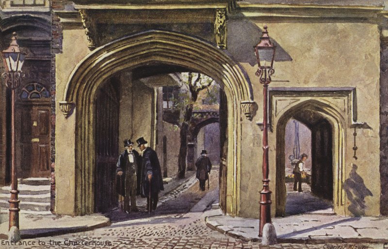 A Kartaház bejárata alkotó: Charles Edwin Flower