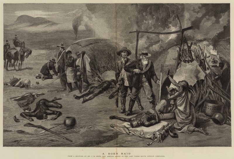 Boer Raid alkotó: Charles Edwin Fripp