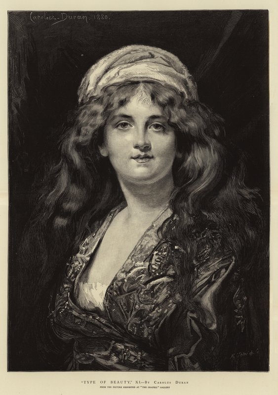 A szépség típusa, XI alkotó: Charles Emile Auguste Carolus Duran
