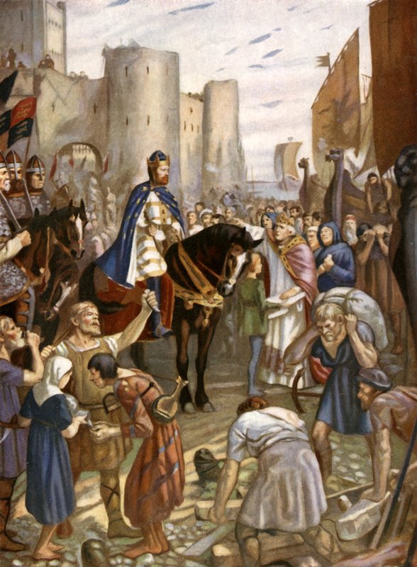 William Rufus a londoni Towerben alkotó: Charles Goldsborough Anderson