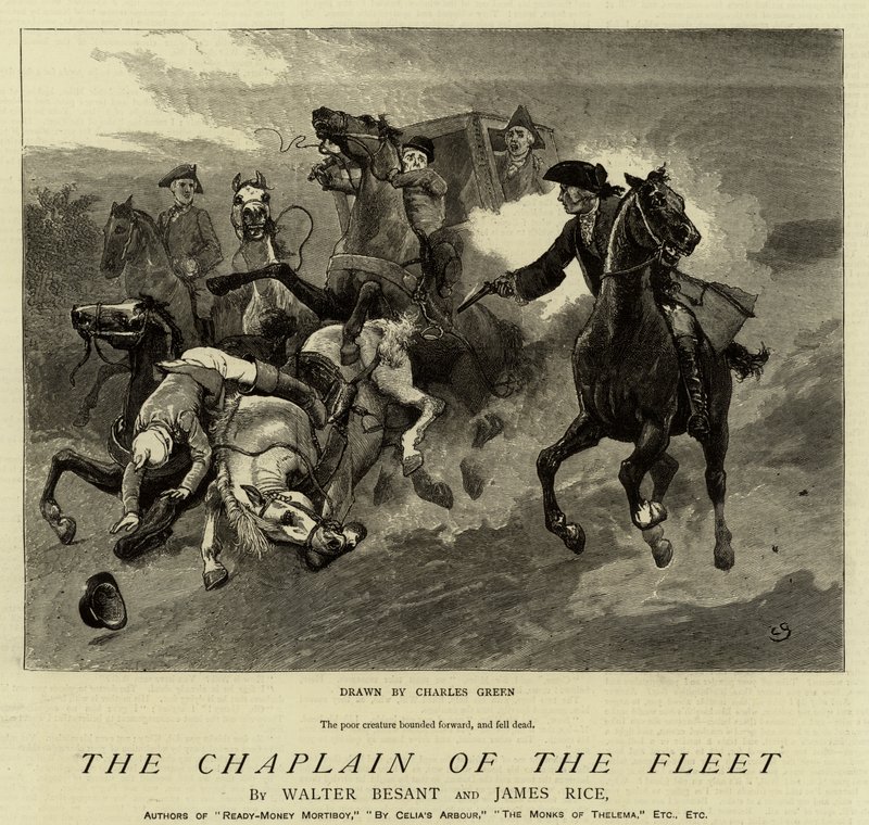 A flotta káplánja alkotó: Charles Green
