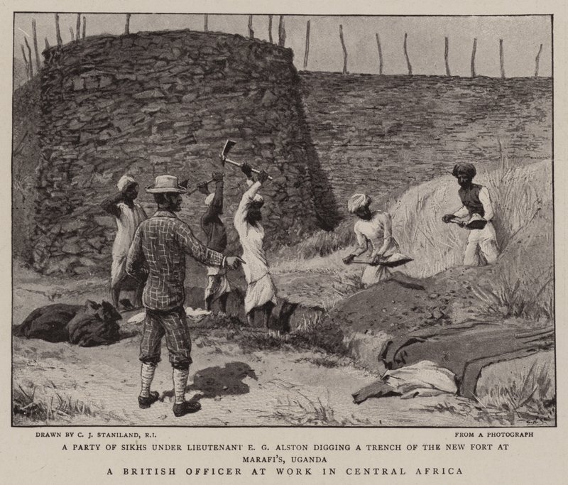 Egy brit tiszt Közép-Afrikában alkotó: Charles J. Staniland