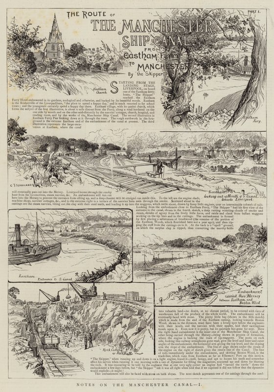 Jegyzetek a Manchester-csatornáról, I alkotó: Charles J. Staniland