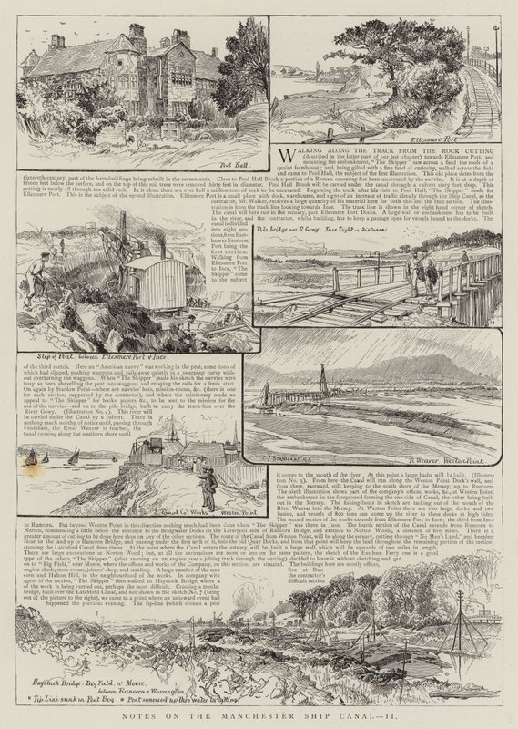 Megjegyzések a manchesteri hajócsatornáról, II alkotó: Charles J. Staniland