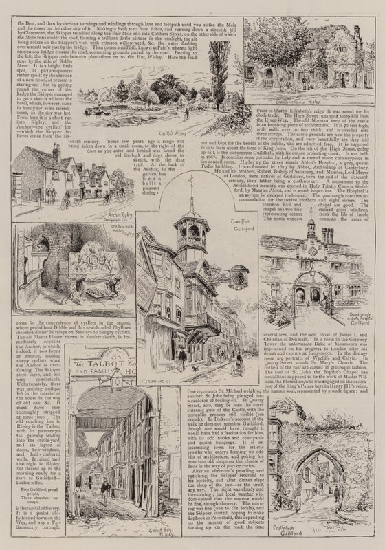 Portsmouthba Nicholas Nicklebyvel és Smike-kal alkotó: Charles J. Staniland