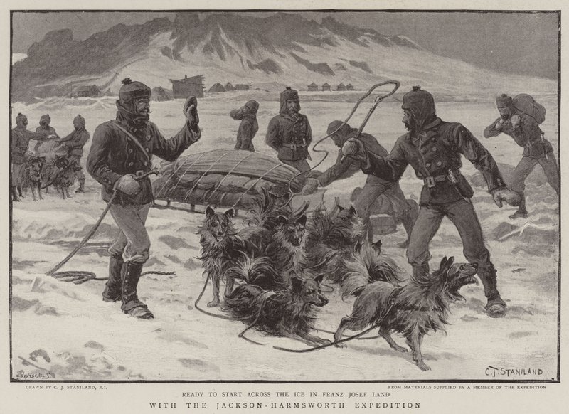 A Jackson-Harmsworth expedícióval alkotó: Charles J. Staniland
