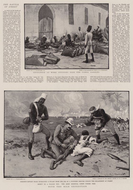 A Nílusi Expedícióval alkotó: Charles J. Staniland