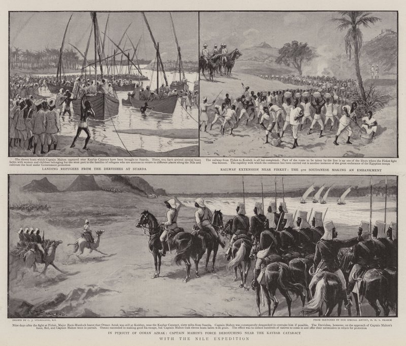 A Nílusi Expedícióval alkotó: Charles J. Staniland