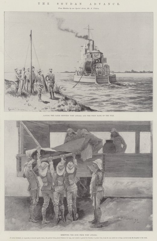 A Soudan Advance alkotó: Charles John de Lacy