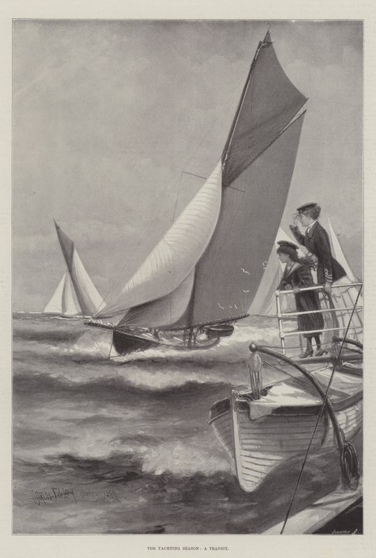 A jachtszezon, átutazás alkotó: Charles John de Lacy