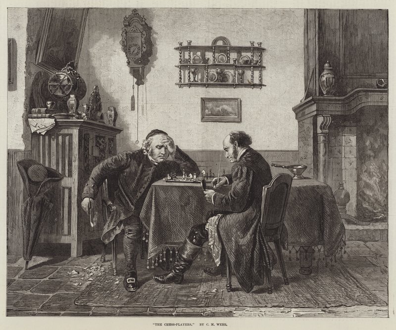A sakkozók alkotó: Charles Meer Webb