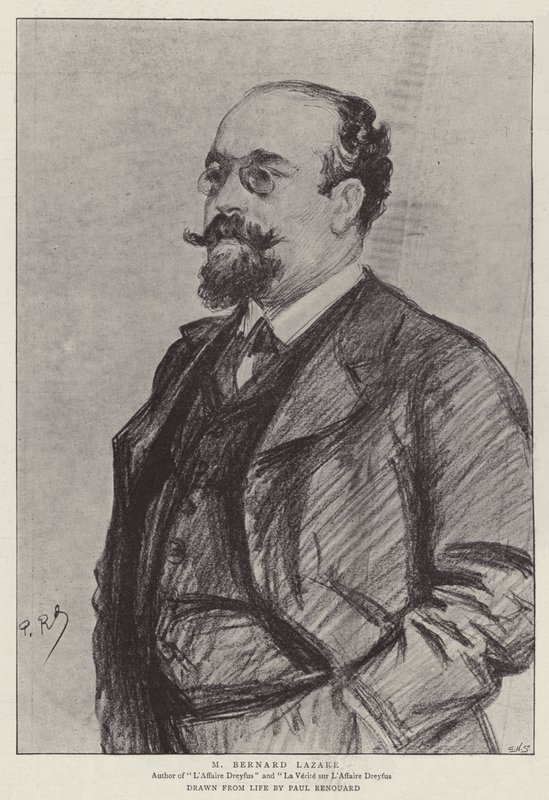 Bernard Lazare úr alkotó: Charles Paul Renouard