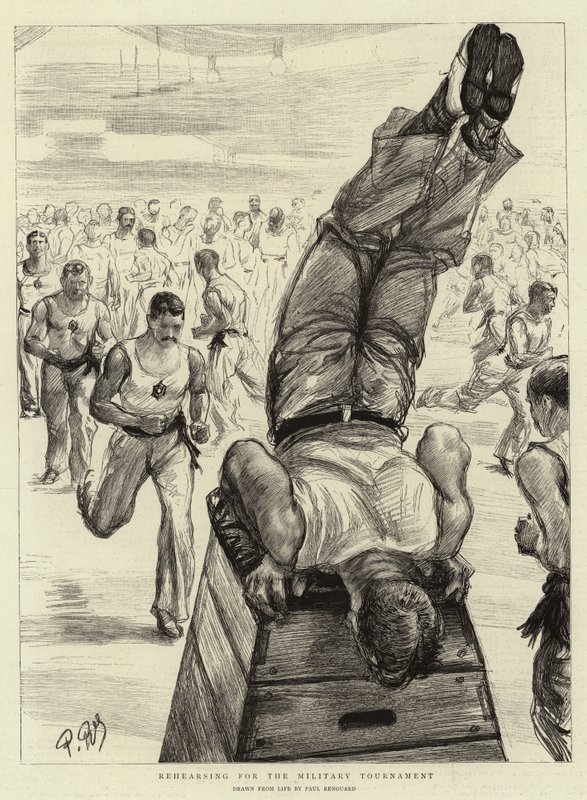 Próba a Katonai Tornára alkotó: Charles Paul Renouard