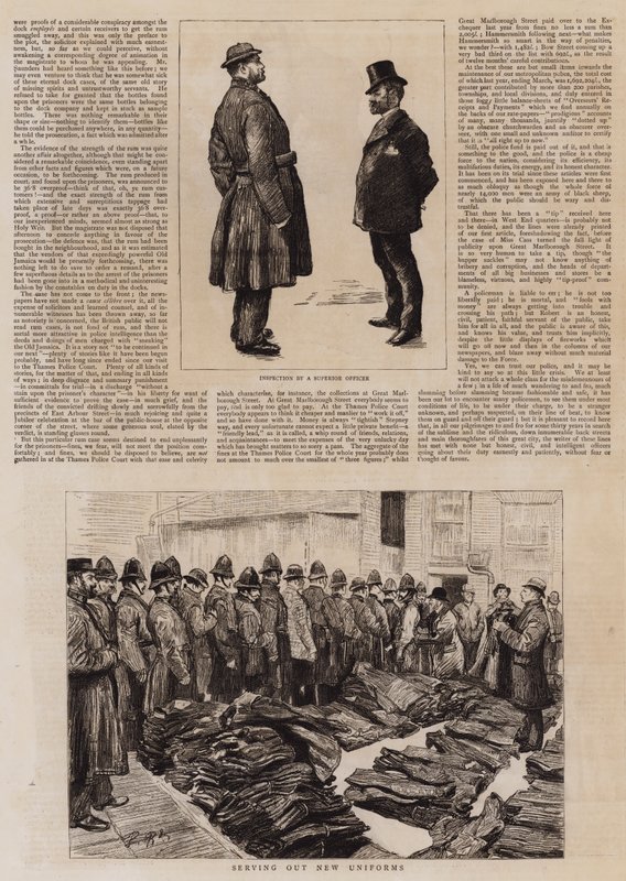 Vázlatok a londoni rendőrbíróságon alkotó: Charles Paul Renouard