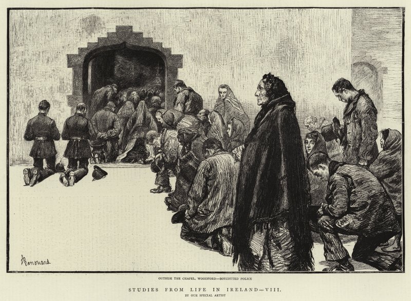 Tanulmányok az Írországi életből, VIII alkotó: Charles Paul Renouard