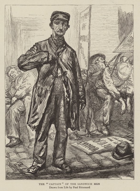 A szendvicsemberek kapitánya alkotó: Charles Paul Renouard