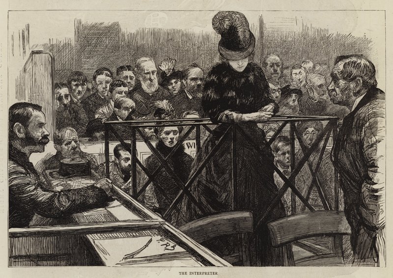 A tolmács alkotó: Charles Paul Renouard