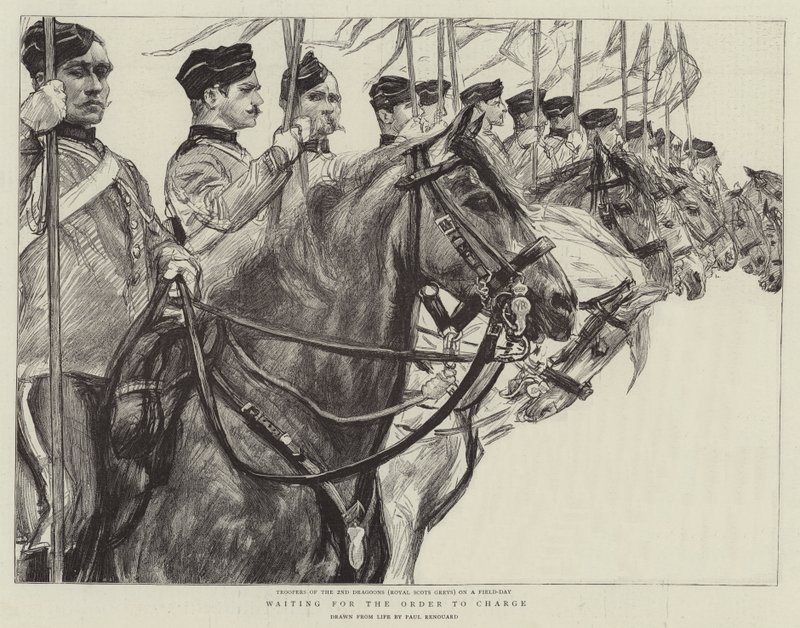 Várakozás a megrendelés felszámítására alkotó: Charles Paul Renouard