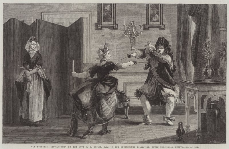 A burzsoá gentilhomme alkotó: Charles Robert Leslie