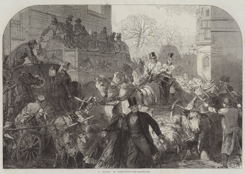 Egy háztömb a Park-Lane-ben alkotó: Sir John Charles Robinson