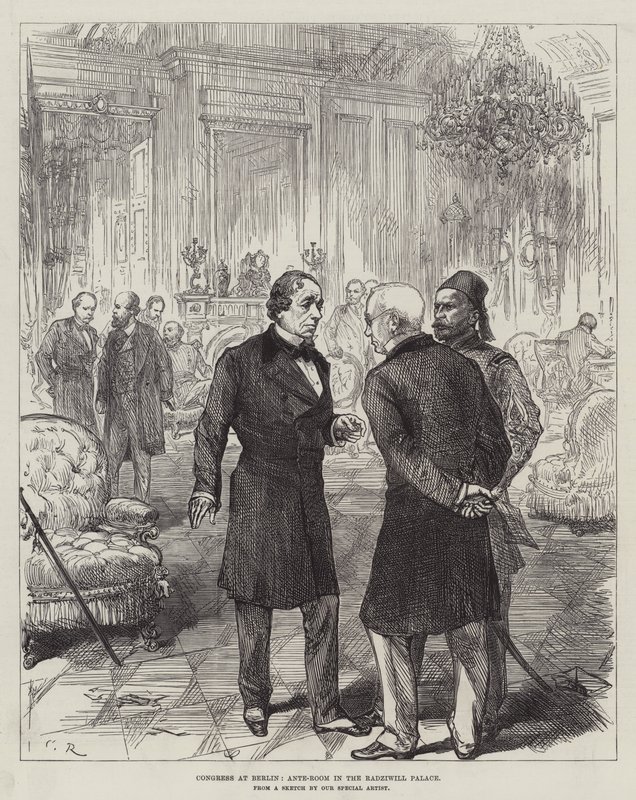 Kongresszus Berlinben, Előszoba a Radziwill-palotában alkotó: Sir John Charles Robinson