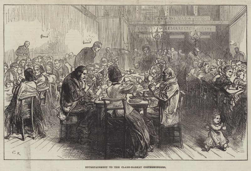 Szórakozás a Clare-Market Costermongers számára alkotó: Sir John Charles Robinson
