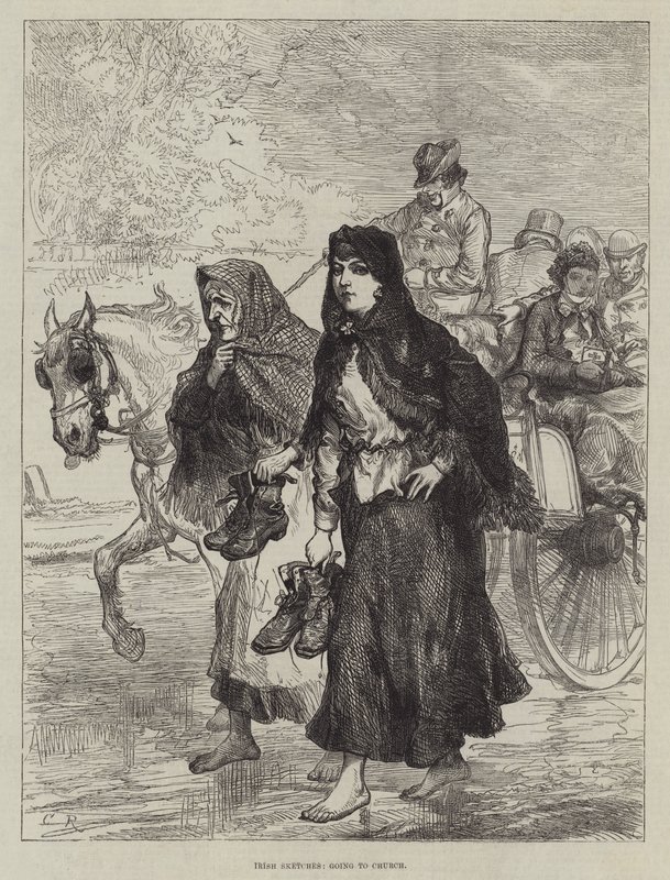 Irish Sketches, templomba járás alkotó: Sir John Charles Robinson