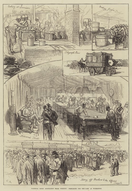 Országos Puskás Szövetség díjtalálkozója, felkészülés a wimbledoni táborra alkotó: Sir John Charles Robinson