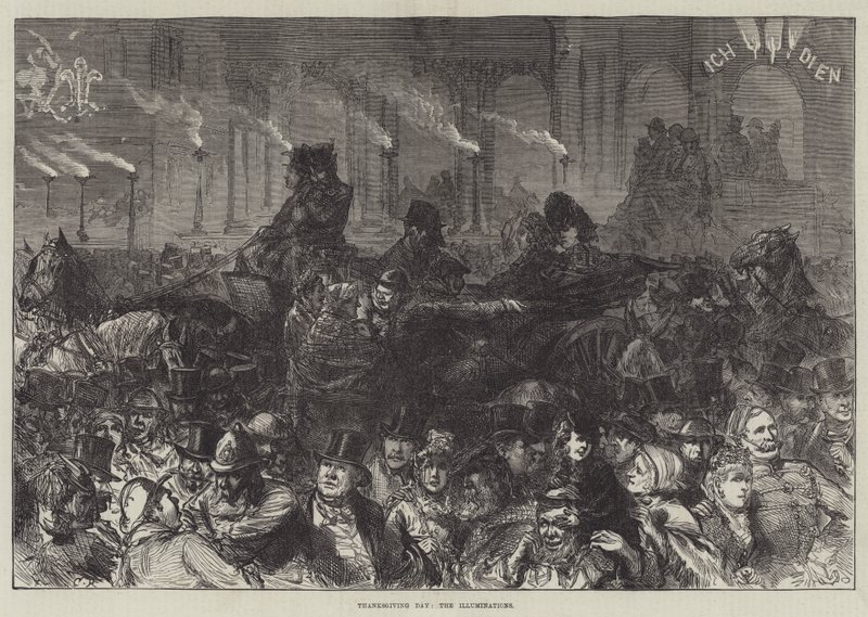 Hálaadás napja, a megvilágítások alkotó: Sir John Charles Robinson