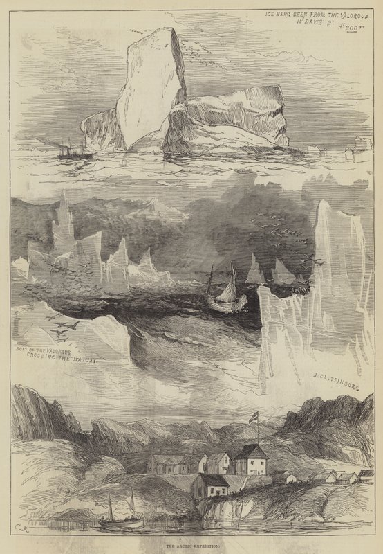 A sarkvidéki expedíció alkotó: Sir John Charles Robinson