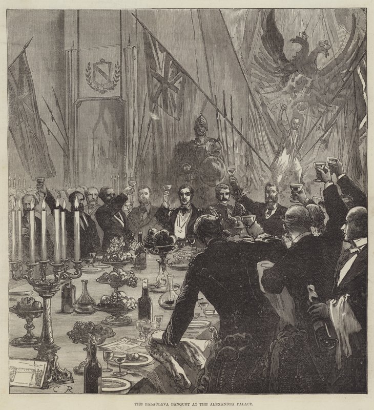 A Balaclava bankett az Alexandra Palace-ban alkotó: Sir John Charles Robinson