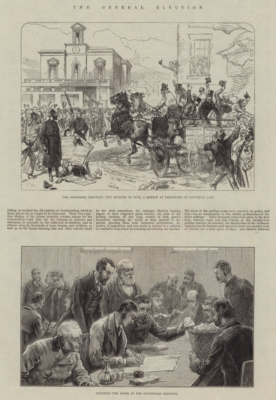 Az általános választások alkotó: Sir John Charles Robinson