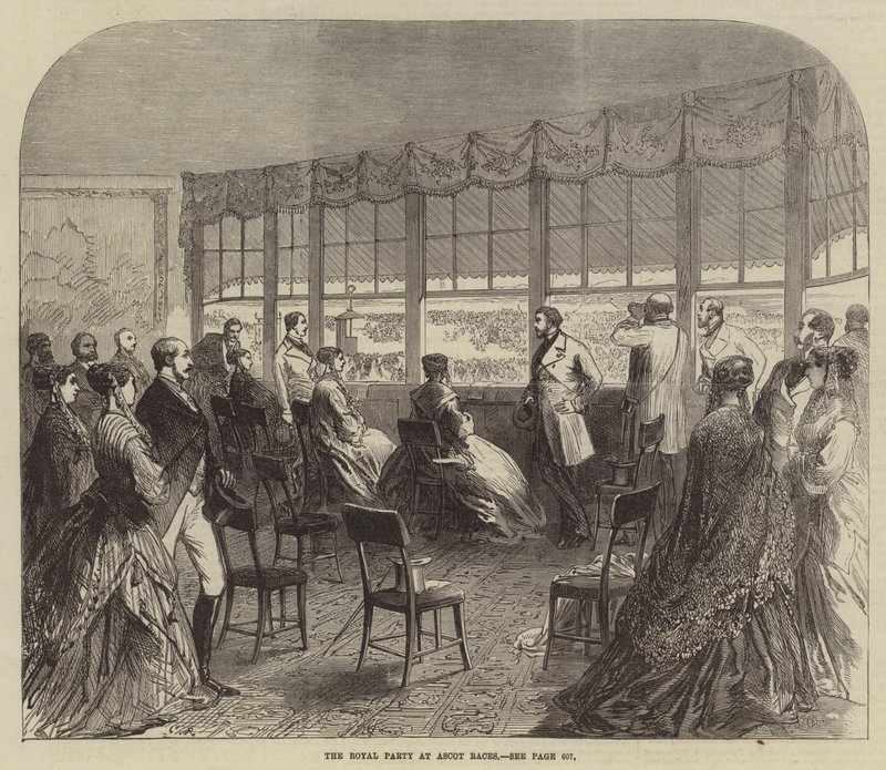 Királyi parti az Ascot Racesen alkotó: Sir John Charles Robinson