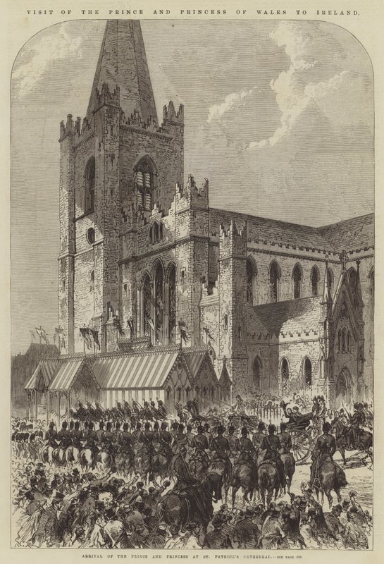 A walesi herceg és hercegnő írországi látogatása alkotó: Sir John Charles Robinson