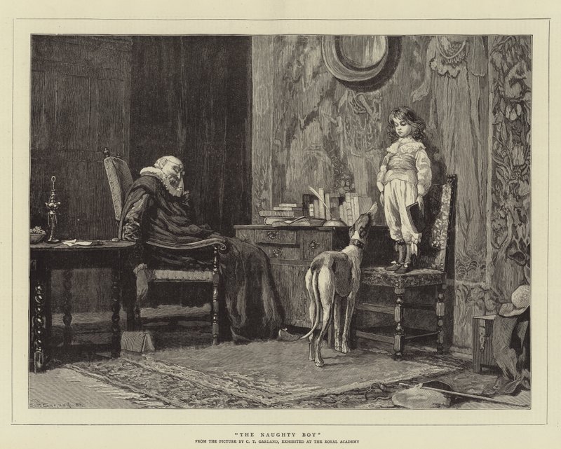 The Naughty Boy alkotó: Charles Trevor Garland