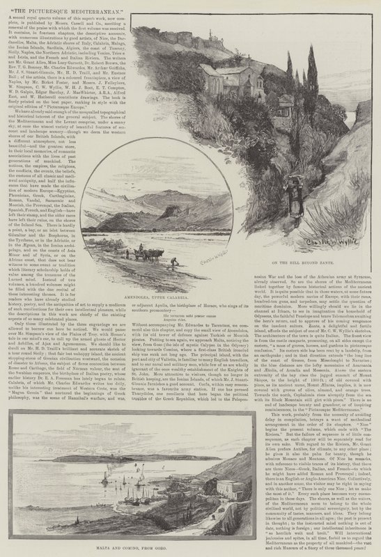 A festői Földközi-tenger alkotó: Charles William Wyllie