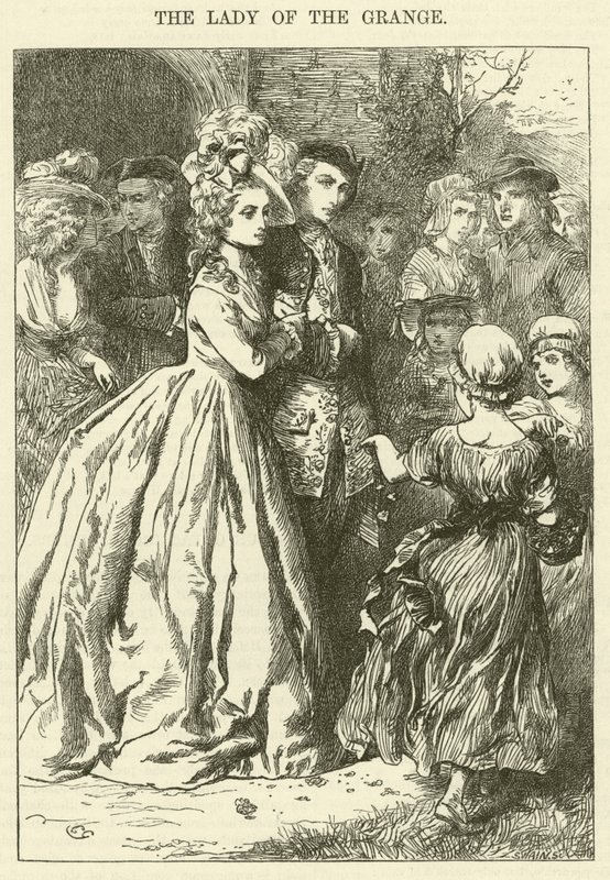 The Lady of the Grange (metszet) alkotó: Charles (after) Green