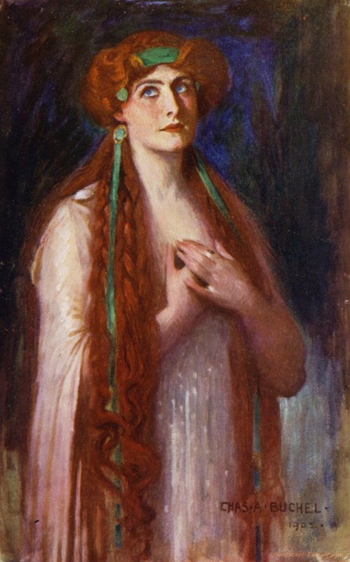 Calypso, Miss Nancy Price (színes litó) alkotó: Charles A. Buchel