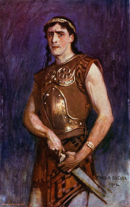 Telemachus, Gerald Lawrence (színes litó) alkotó: Charles A. Buchel