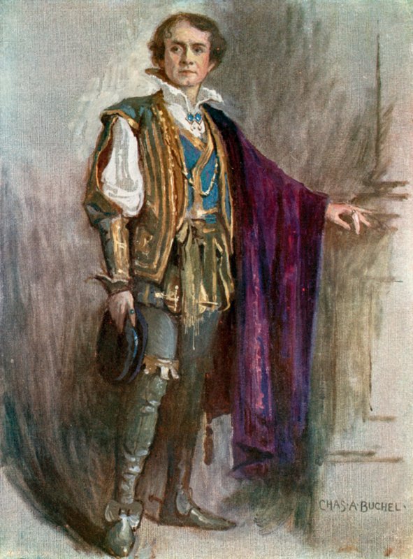 Tizenkettedik éjszaka: Orsino, Robert Taber úr (színes litó) alkotó: Charles A. Buchel