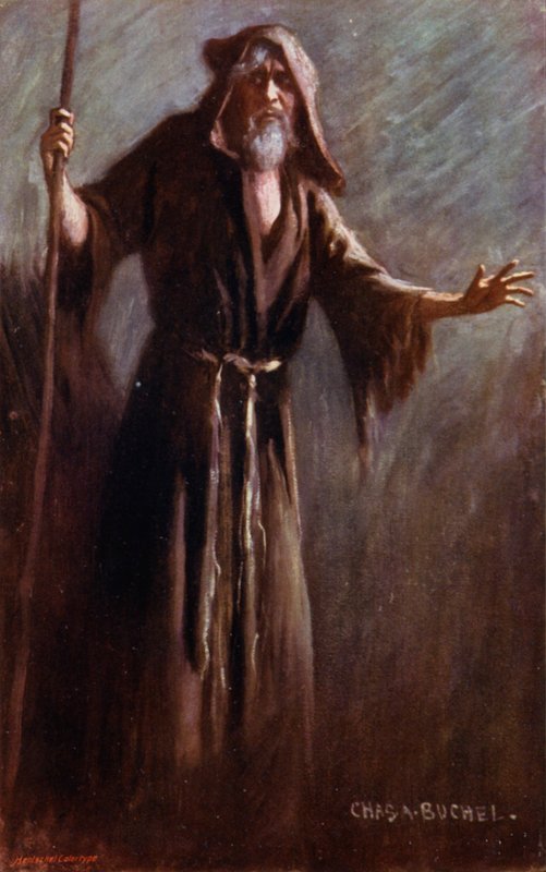 Ulysses, Mr. Tree, III. felvonás, 2. jelenet (színes litó) alkotó: Charles A. Buchel