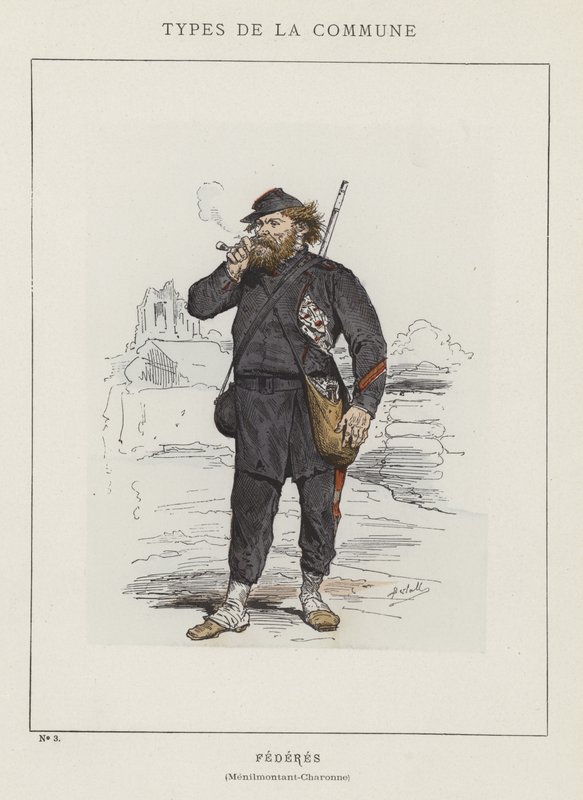 Federes, Menilmontant-Charonne alkotó: Charles Albert d Arnoux Bertall