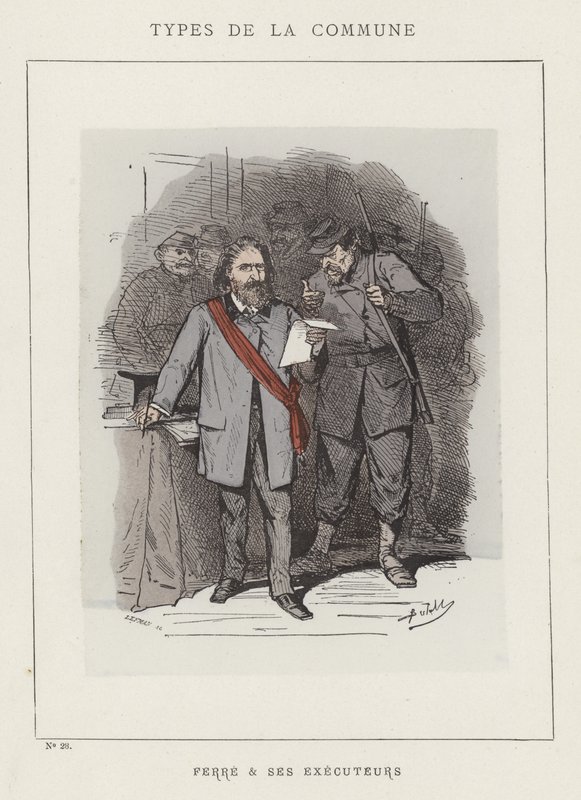 Ferre és Ses végrehajtók alkotó: Charles Albert d Arnoux Bertall