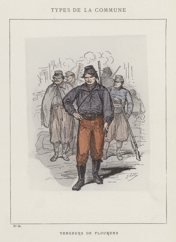 Flourens bosszúállói alkotó: Charles Albert d Arnoux Bertall