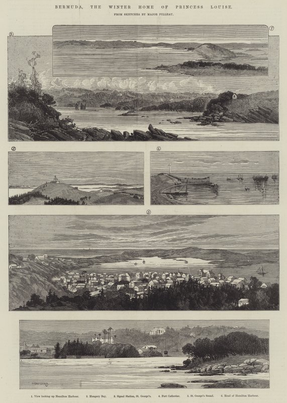 Bermuda, Louise hercegnő téli otthona alkotó: Charles Auguste Loye