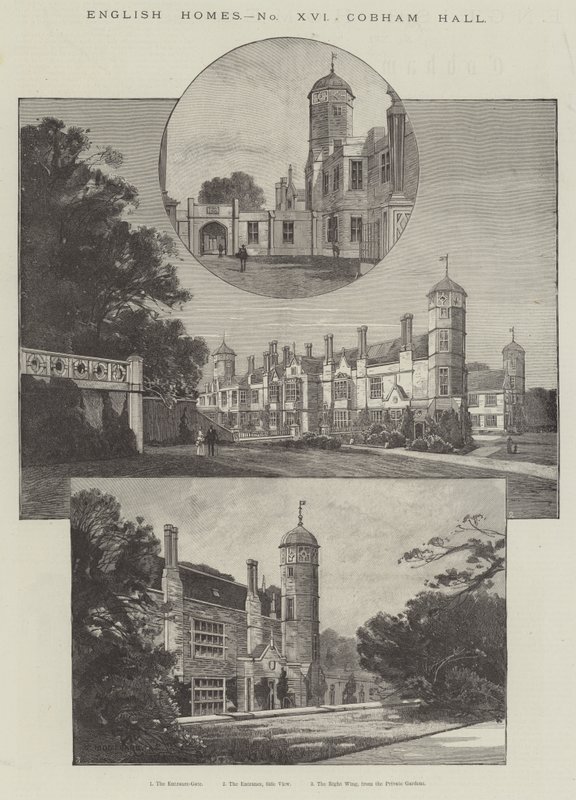 Cobham Hall alkotó: Charles Auguste Loye